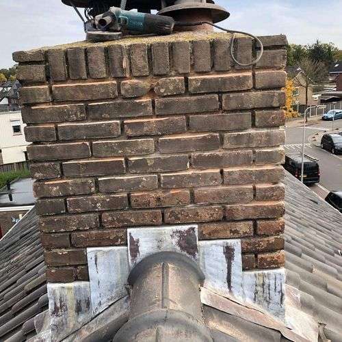 Schoorsteen heeft flinke renovatie nodig